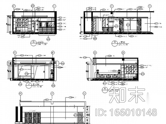 [重庆]豪华低密度住宅区高档休闲会所装修施工图cad施工图下载【ID:166010148】