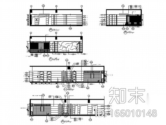 [重庆]豪华低密度住宅区高档休闲会所装修施工图cad施工图下载【ID:166010148】