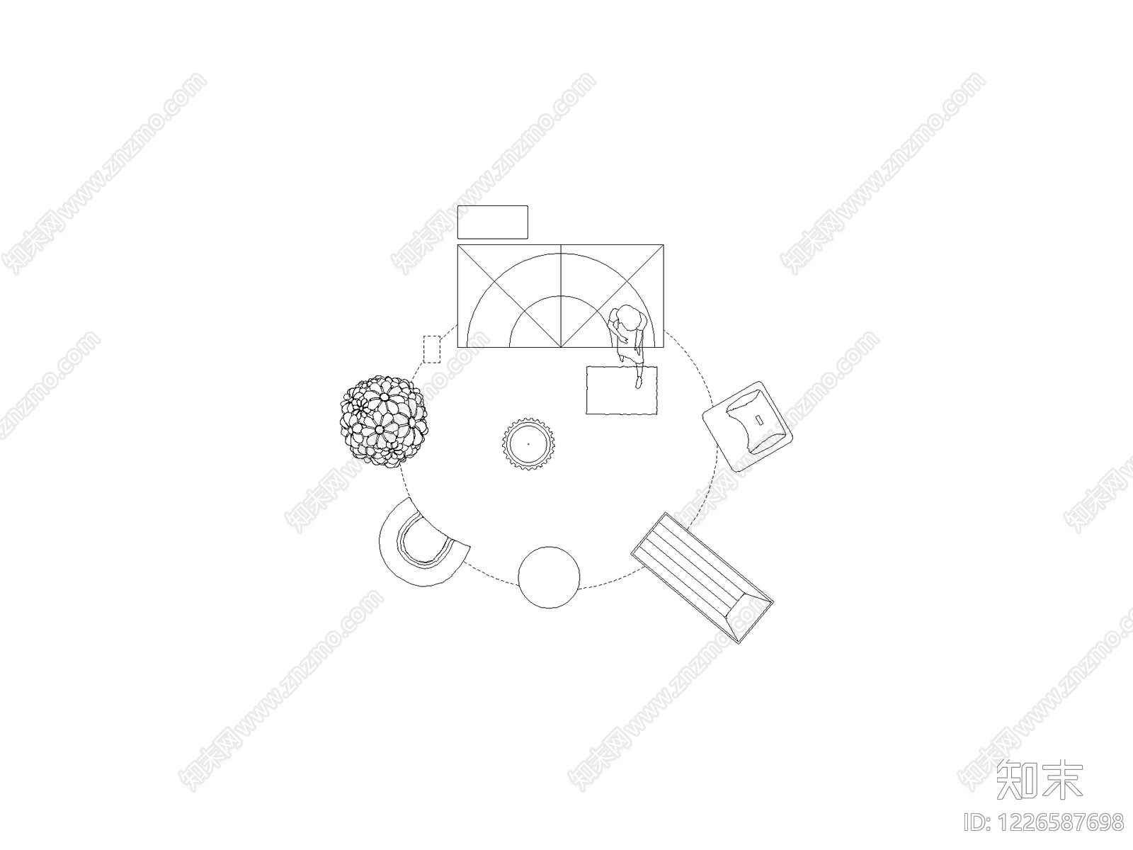 现代家装图库CAD图纸