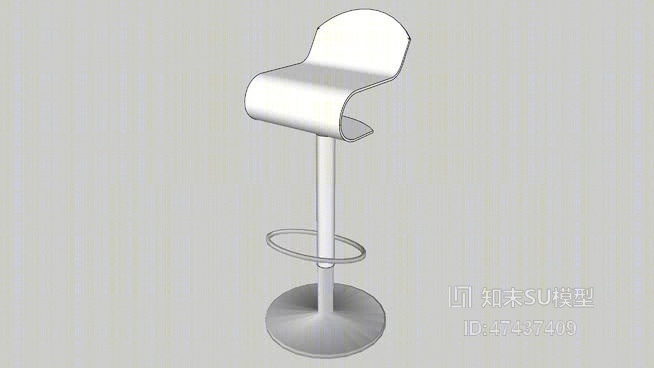 休闲椅SU模型下载【ID:917981489】