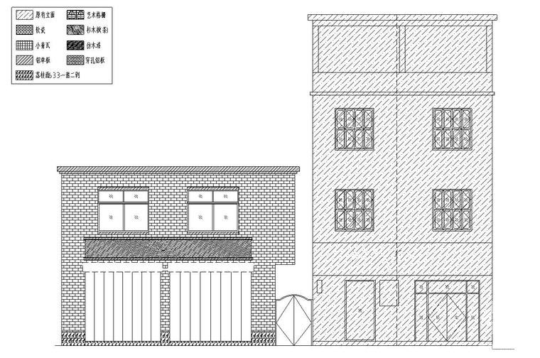 [广西]多层知名金融中心办公楼建筑施工图施工图下载【ID:149958115】