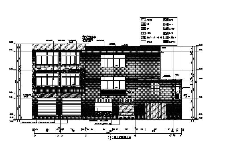 [广西]多层知名金融中心办公楼建筑施工图施工图下载【ID:149958115】