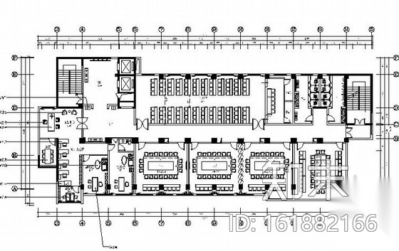 [福州]豪华混搭风格星级商务酒店施工图（含效果图，推...施工图下载【ID:161882166】