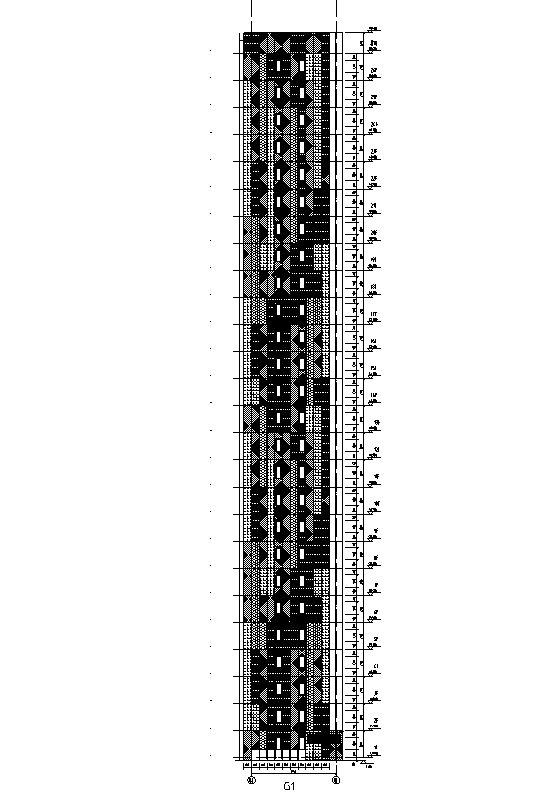 [广州]高层塔式住宅建筑招标图纸（含全专业）cad施工图下载【ID:168465105】