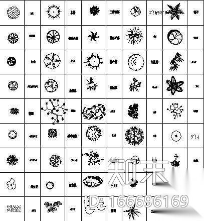 某小区圆形绿地设计cad施工图下载【ID:166696169】