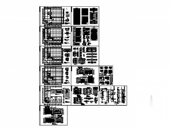[江苏]连云港某四层商业综合体建筑施工图cad施工图下载【ID:166804133】