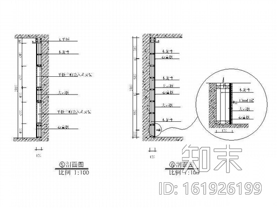 某摄影师三居室家（含效果图）cad施工图下载【ID:161926199】