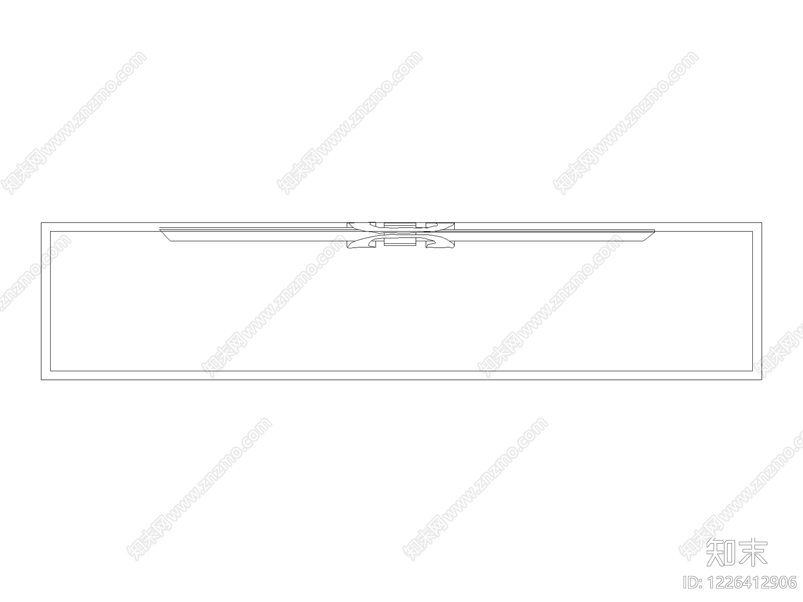 柜子平立面cad施工图下载【ID:1226412906】