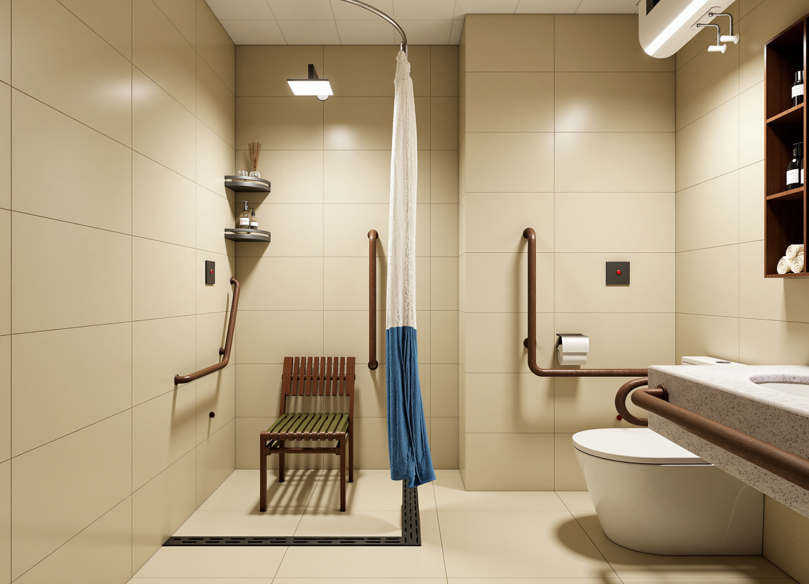 新中式酒店卫生间3D模型下载【ID:1215125253】