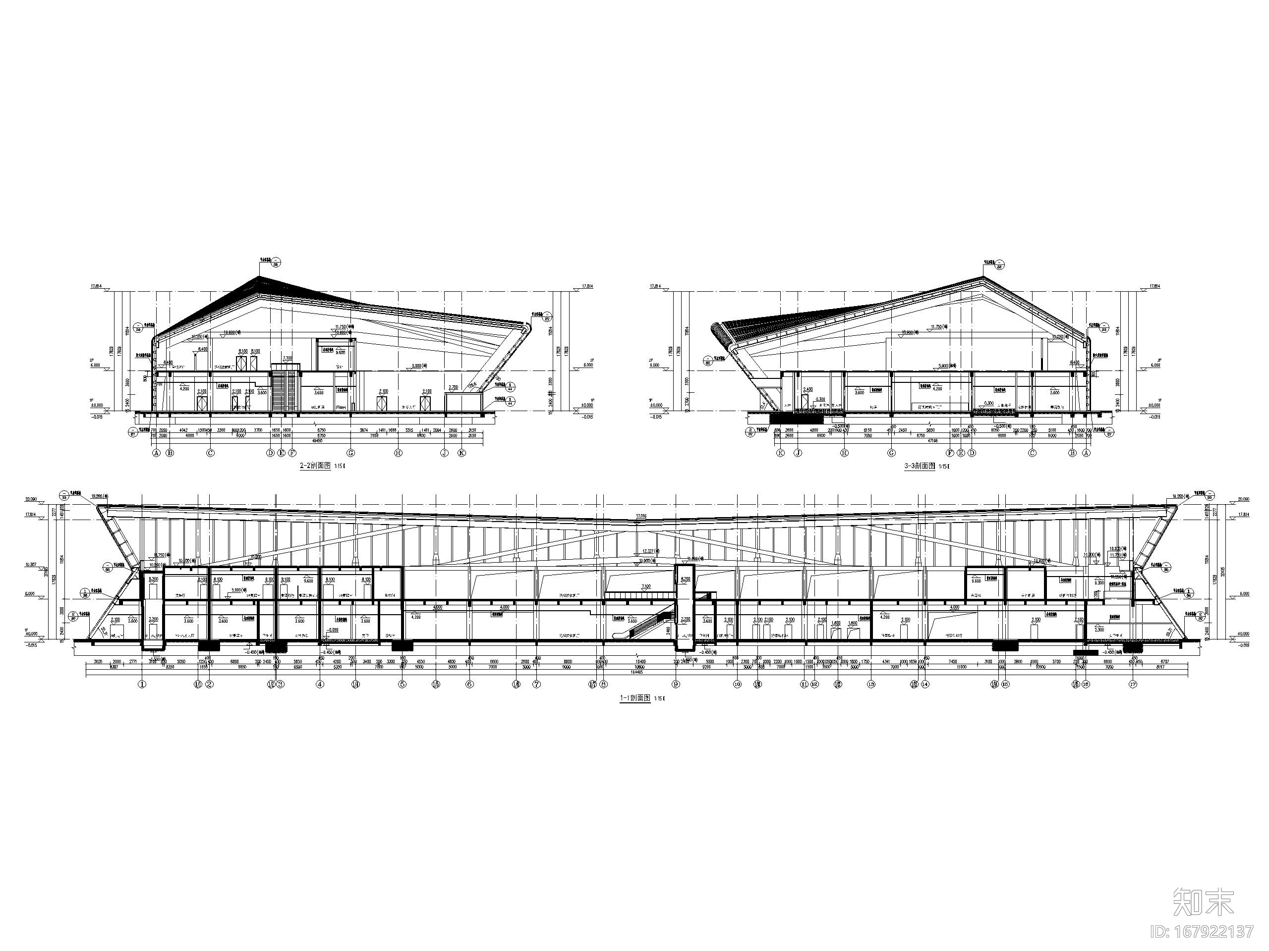 [重庆]黔江机场航站楼改扩建项目建筑施工图施工图下载【ID:167922137】