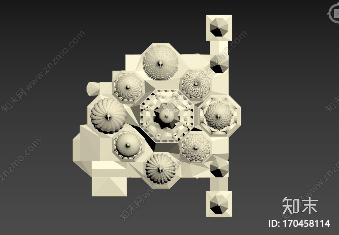 圣巴索大教堂3d打印模型下载【ID:170458114】