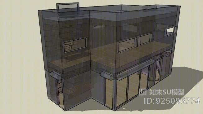 “板房（增强型），”戴维斯，feb10SU模型下载【ID:925095774】