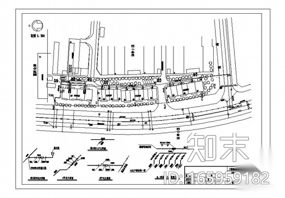 河北某小区室外给排水施工图cad施工图下载【ID:165959182】