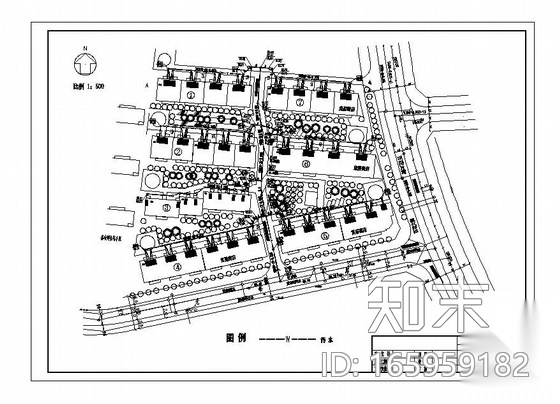 河北某小区室外给排水施工图cad施工图下载【ID:165959182】