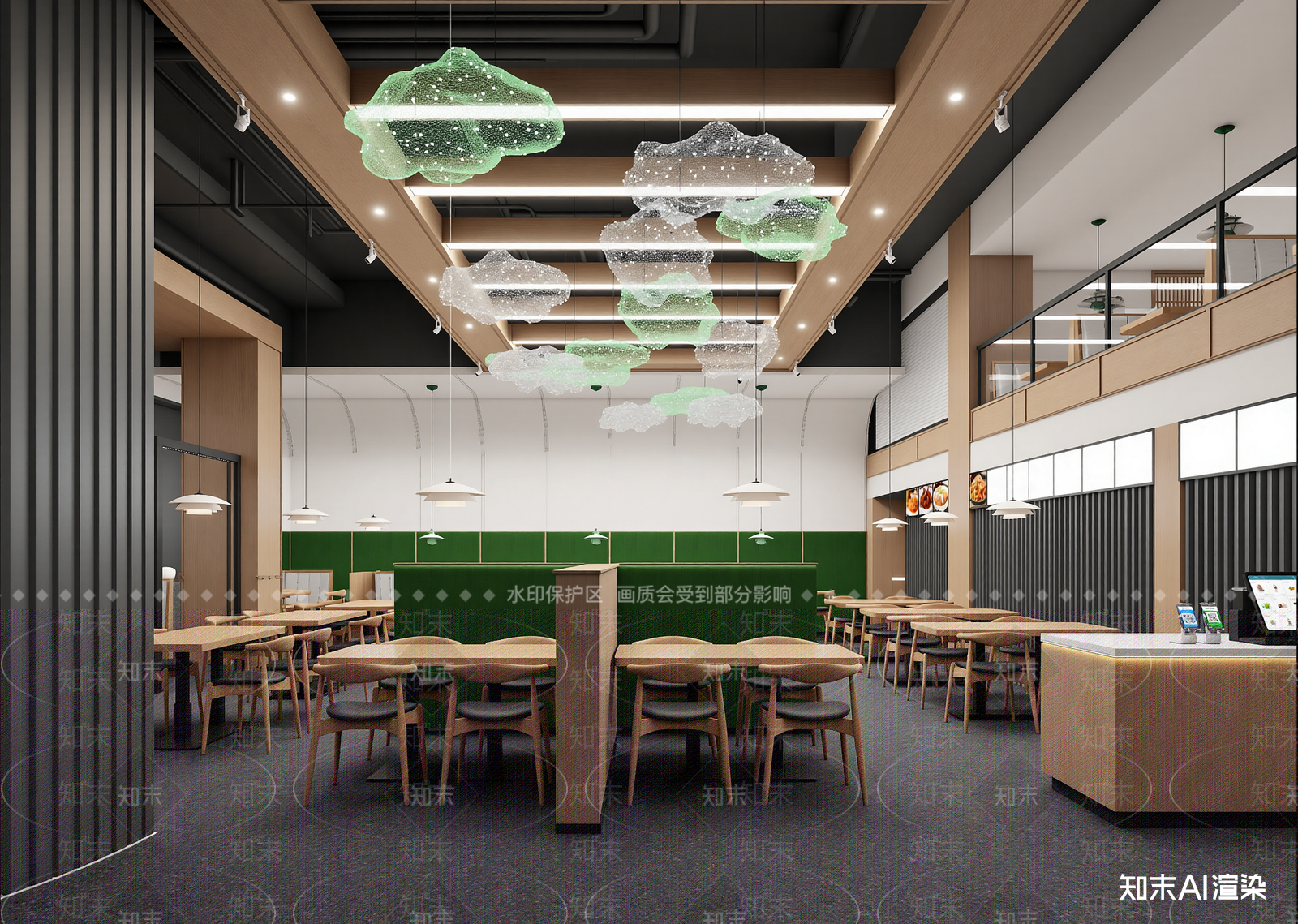 现代其他餐饮空间3D模型下载【ID:1214632543】