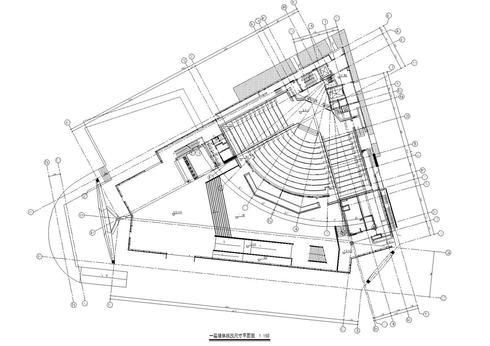 [上海]万科艺术中心建筑设计方案文本+建筑施工图+建筑...cad施工图下载【ID:151444119】
