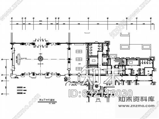 施工图武汉中央别墅区高尔夫会所室内装修图含效果施工图下载【ID:632116030】