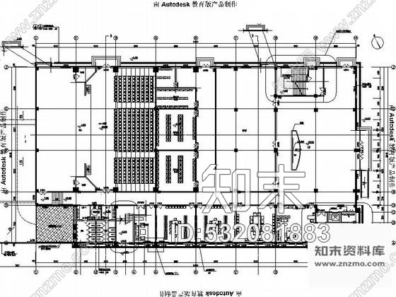 施工图北京现代简约行政综合楼室内设计CAD装饰施工图施工图下载【ID:532081883】