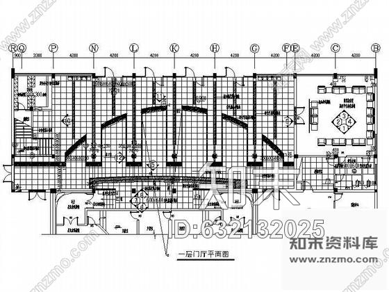施工图大戏院门厅设计施工图cad施工图下载【ID:632132025】