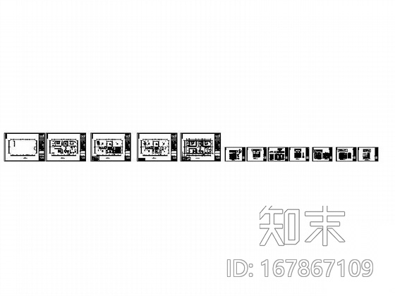 [上海]某三居室装修图施工图下载【ID:167867109】