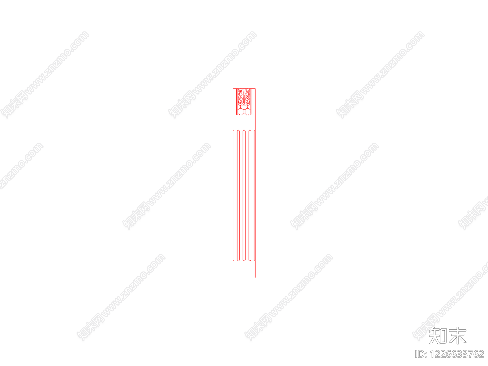 欧式装饰线条CAD图纸