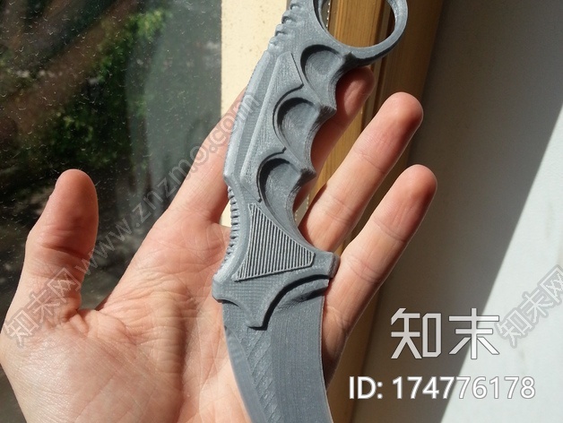 匕首模型3d打印模型下载【ID:174776178】