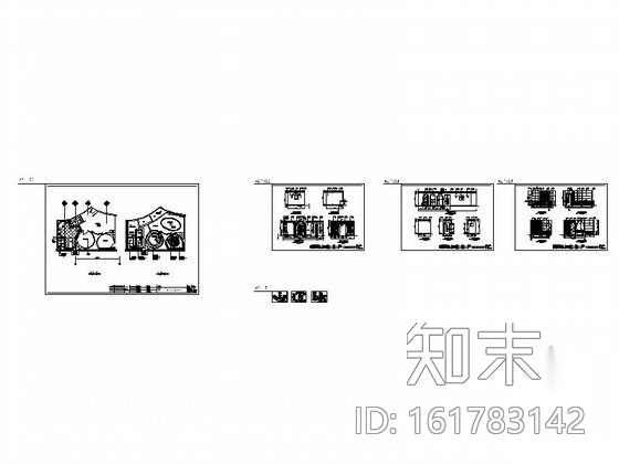 酒店风情SPA包间室内装修施工图cad施工图下载【ID:161783142】