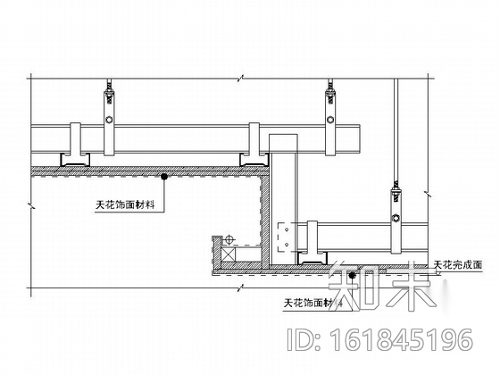 [北京]典雅新中式风格两居室样板间装修施工图（含效果）施工图下载【ID:161845196】