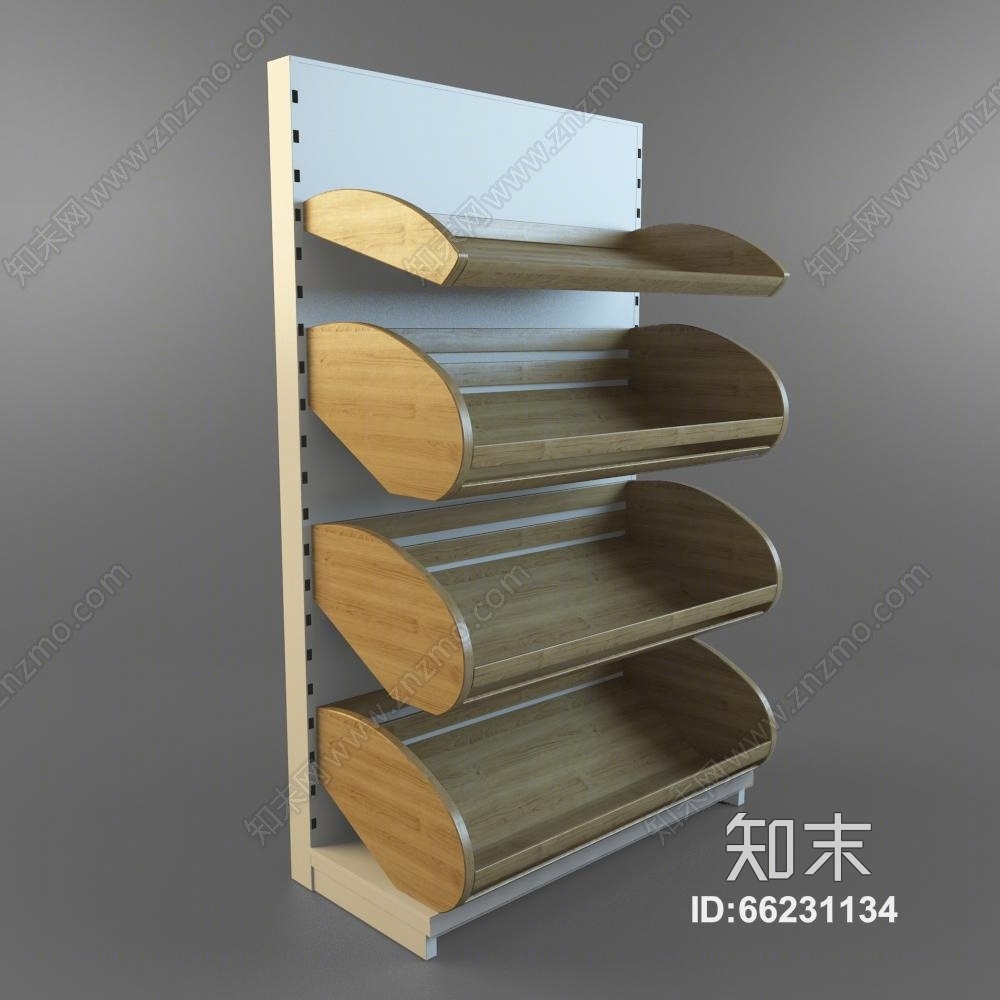 水果蔬菜货架3D模型下载【ID:66231134】