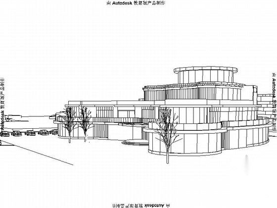 某大学建筑系教学楼设计方案文本cad施工图下载【ID:165405177】