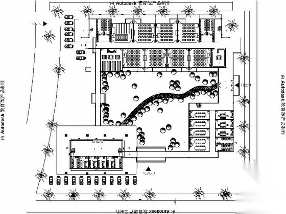 某大学建筑系教学楼设计方案文本cad施工图下载【ID:165405177】