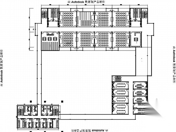 某大学建筑系教学楼设计方案文本cad施工图下载【ID:165405177】