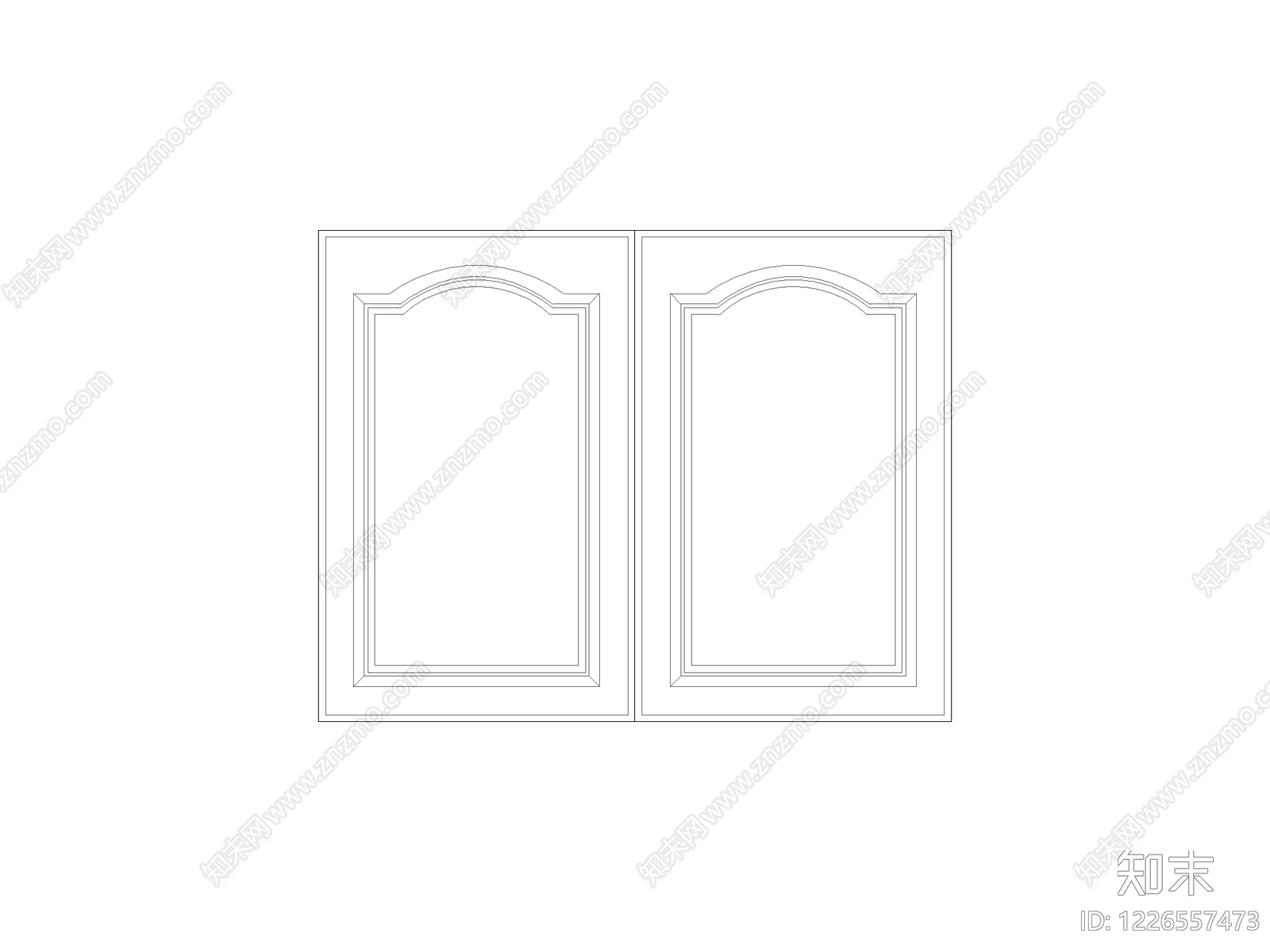 内门系统CAD图纸
