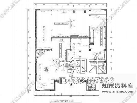 某展览纪念馆室内设计施工图含效果施工图下载【ID:532107983】