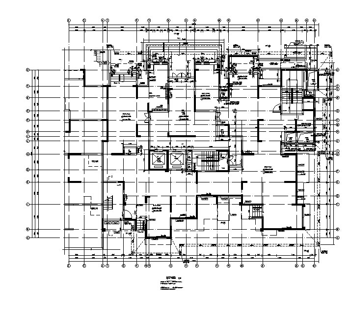 [重庆]全专业高层框架结构住宅、商业及办公施工图(17...施工图下载【ID:149776151】