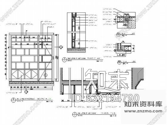 图块/节点酒吧暗门装修详图cad施工图下载【ID:832194790】