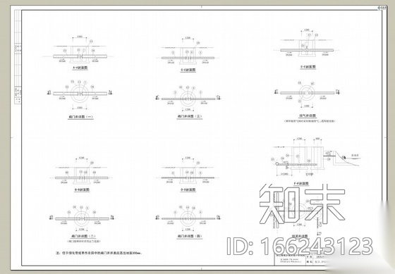 浙江某市供水管网改造工程中配水管设计施工图下载【ID:166243123】