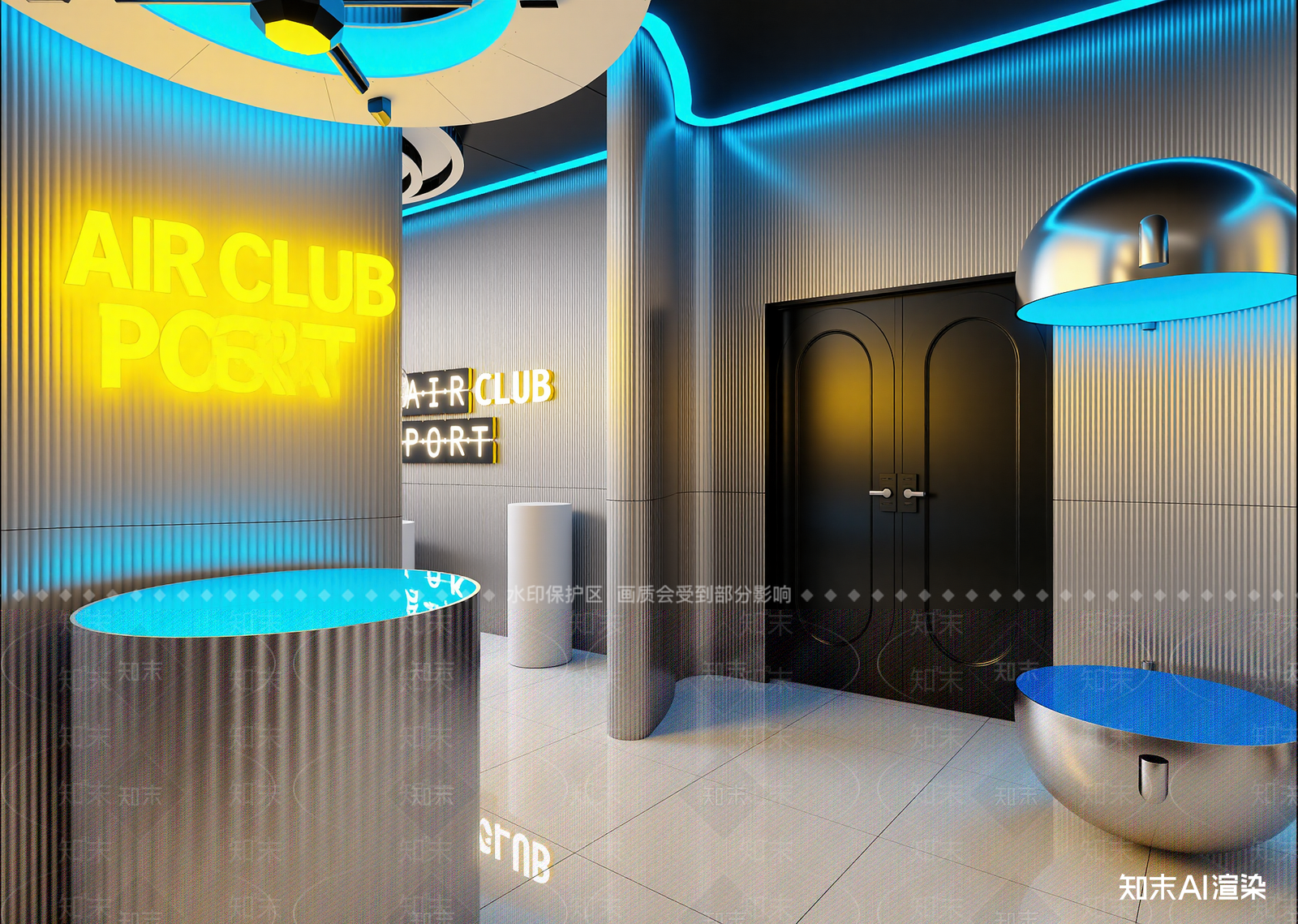 现代其他展厅3D模型下载【ID:1214977460】