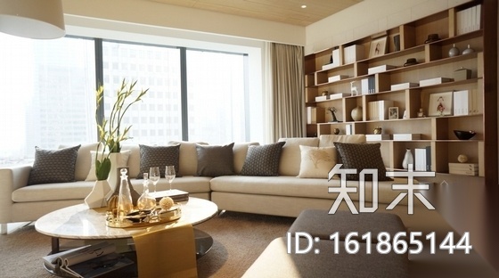 [青岛]现代风格四室二厅时尚住宅装修室内施工图（含实景...cad施工图下载【ID:161865144】