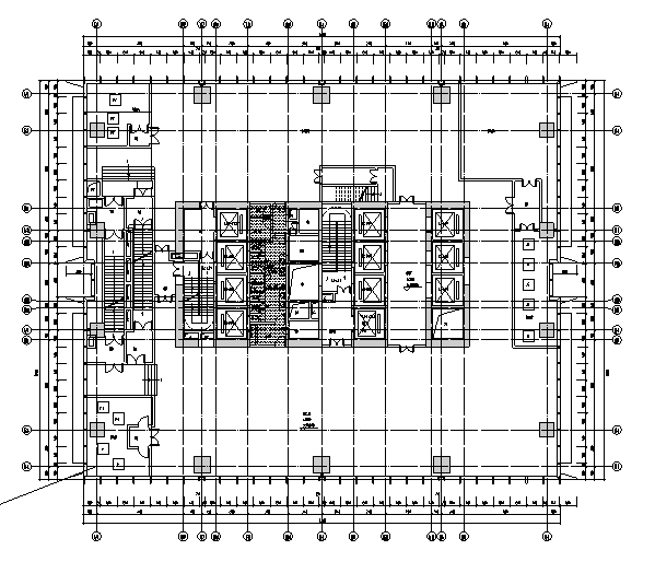 [深圳]六层办公楼及地下室建筑施工图(16年全专业图纸）cad施工图下载【ID:167649174】