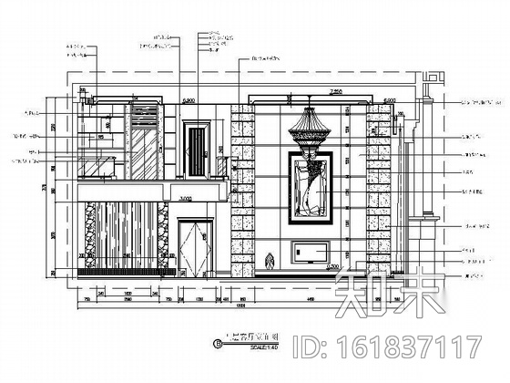 [广东]办公楼室内设计施工图cad施工图下载【ID:161837117】