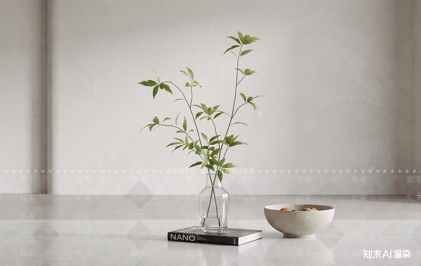艺术绿植花艺3D模型下载【ID:1227542151】