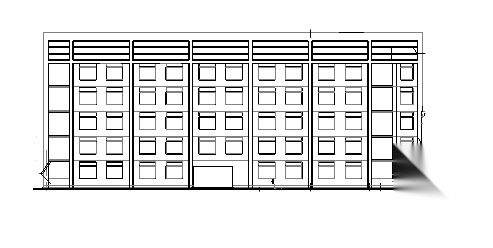 辽宁某中学教学楼全套施工图cad施工图下载【ID:166315159】