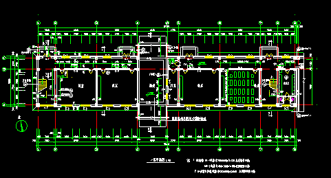 辽宁某中学教学楼全套施工图cad施工图下载【ID:166315159】