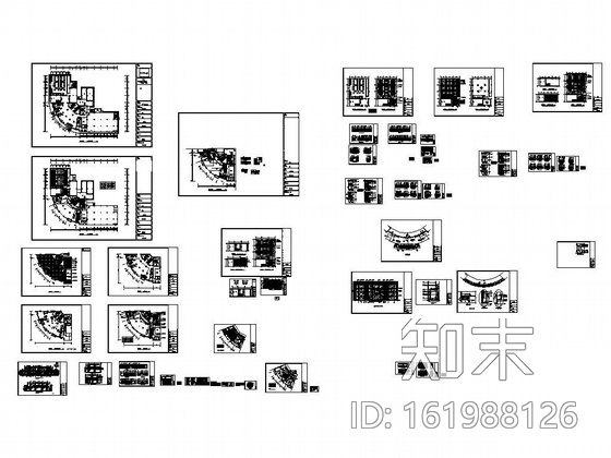 [湖南]某大型酒店一层施工图cad施工图下载【ID:161988126】