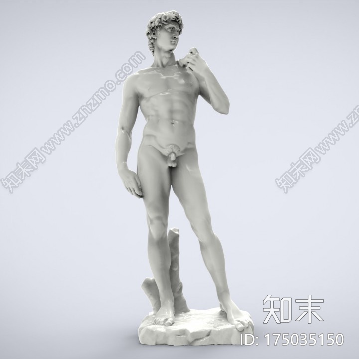 米开朗基罗3d打印模型下载【ID:175035150】