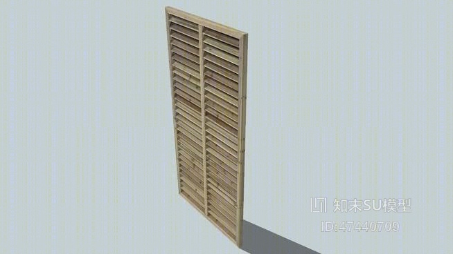 双开门SU模型下载【ID:117985967】