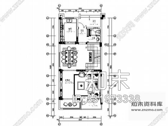 施工图四川地中海联排别墅室内装修设计图含效果施工图下载【ID:531973338】