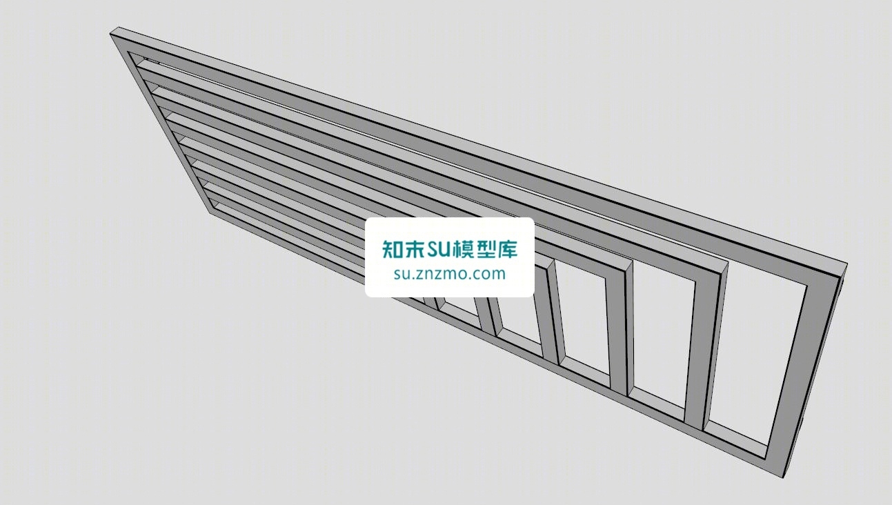 散热器安格斯SU模型下载【ID:148504155】