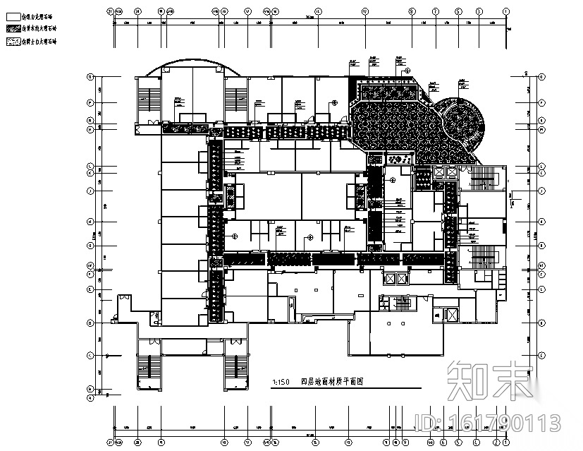 欧式风格会所KTV空间设计施工图（附效果图）cad施工图下载【ID:161790113】